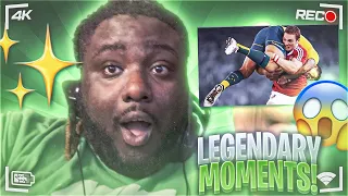 *REACTION* 25 Rugby Moments That Won't Be Forgotten!! (INSANE!)