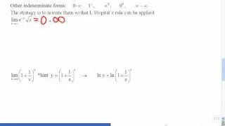 Mr Joyce AP Calculus - L'Hopitals Rule