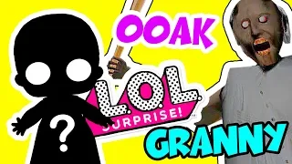 ГРЕННИ из ЛОЛ - ООАК куклы ЛОЛ сюрприз из игры GRANNY DIY