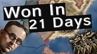 How I Won The Spanish Civil War in ONLY 21 Days - HOI4