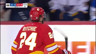 Brett Ritchie 1-1 Goal vs St. Louis Blues | April 2 2022