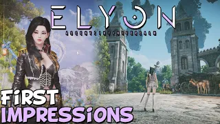 Elyon MMORPG First Impressions "Is It Worth Playing?"