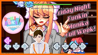 Doki Doki! | Friday Night Funkin' Monika Full Week! | The long-awaited mod(Full combo)