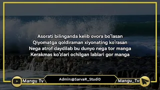 UZmir - Og'riq yana (Lyrics Text) Telegram kanalimizdan yuklab oling T.me/Mangu_Tv