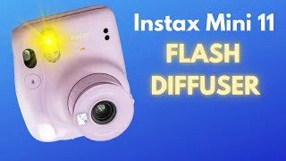 Instax Mini 11 - Flash Diffuser for Better Pictures?