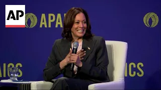 Kamala Harris swears during event with young Asian Americans, Native Hawaiians, Pacific Islanders