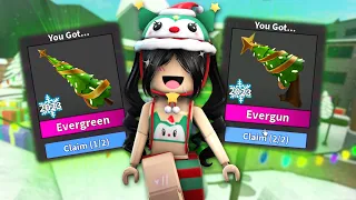 UNBOXING *NEW* EVERGREEN GODLY XMAS UPDATE SET! (Murder Mystery 2)