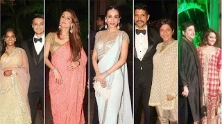 Bollywood Stars at Arpita Khan's Reception - EXCLUSIVE