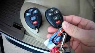 Key Fob Programming.  2014 GMC Yukon