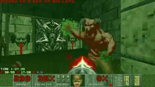 DOOM: Sigil map 03, Cages of the Damned (Nightmare 100% Secrets in 1:07)