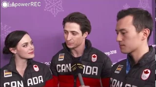 Figure skating team event winners - BBC interview