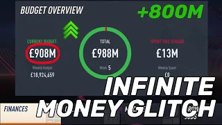 How to Get INFINITE Money in FIFA 23 Career Mode!