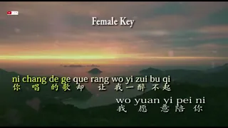 Ke Ke Tuo Hai De Mu Yang Ren - female karaoke