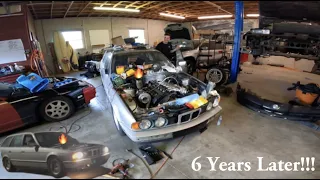 Turbo M50 E34 Wagon RUNS!!