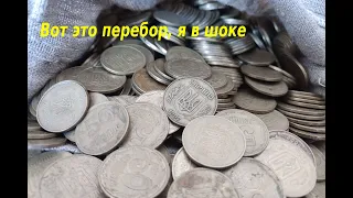 #5 перебор монет Украины, в количестве 1000 монет, номиналом 50 копеек. Вот это находки...