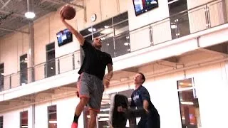 Stephen Curry training with Accelerate Basketball