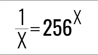 ¿SABES RESOLVER ESTA ECUACIÓN EXPONENCIAL-RACIONAL? Álgebra Básica