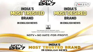 NDTV 24x7 Wins Most-Trusted English News Channel, Again