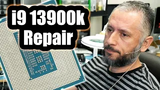 Intel i9 13900K Repair - CPU won't post after Lapping