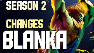 SF6 Season 2 Changes: Blanka (no more 2 touch KOs probably )