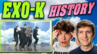 EXO-K - 'History' Dance Practice REACTION!!