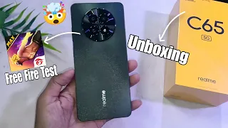REALME c65 5g Unboxing + Free fire gameplay 🤯 || Best mobile under 10000 😱 || Realme