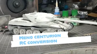 Meng Chieftain RC conversion 1:35 scale