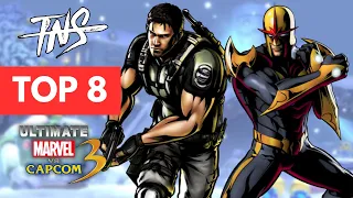 TNS UMvC3 #141 TOP 8 (Chris, Spencer, Akuma, Wesker, Magneto, Strider, Dante) Tourney Marvel 3