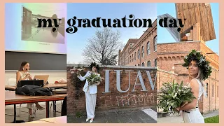i finished IUAV! // my experience graduating at italian uni