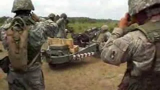 Camp Blanding - Direct Fire Artillery Exercise