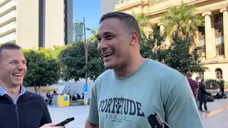 ‘I’D RATHER GO FIRST’ | JUSTIN HODGES NOT FAZED BY PAUL GALLEN!