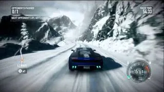 Need for Speed: The Run demo gameplay (expert level; part 2/2: Independence Pass)