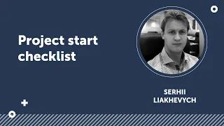 Project start checklist | .Net Webinar