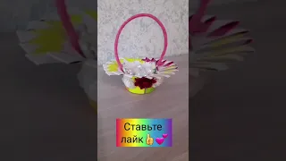 Корзина из стаканчика