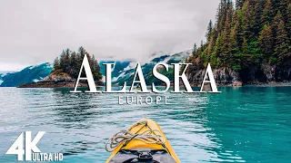 FLYING OVER ALASKA (4K UHD) - Relaxing Music Along With Beautiful Nature Videos - 4K Video HD