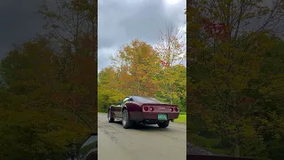 '81 Corvette in Vermont's Stunning Autumn Scenery 2023 🍁
