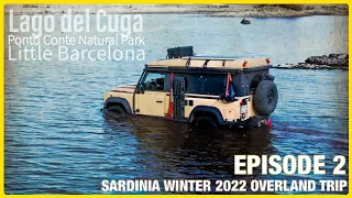 Episode 2 of Sardinia Winter Trip (2022 overland adventure in LR Defender)