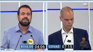 Boulos questiona Covas sobre o vice Ricardo Nunes: "Tem investigações no MP"