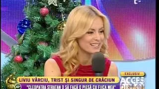 Liviu Vârciu: ”Cleopatra Stratan o să facă o piesă cu fiica mea”