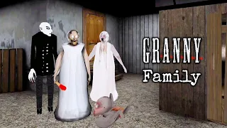 Granny New Update With All Granny Family Members | Slendrina's Mom And Nosferatu In Granny's House