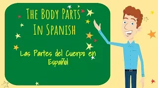 Learn The Body Parts in Spanish: El Cuerpo (The Body)