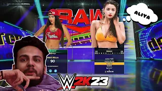 NIKKI BELLA VS ALIYAH | WWE 2K23 | PC GAMEPLAY @AGamer.99 #gaming #wwe2k23 #AGamer99