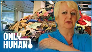 Woman Called "Mrs. Bling" Refuses To Tidy Her Clothes | Hoarders SOS | Only Human