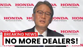 Honda CEO Had Enough & Just SHOCKED The Entire Car Industry!