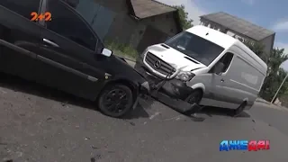 Массовая авария в пригороде столицы
