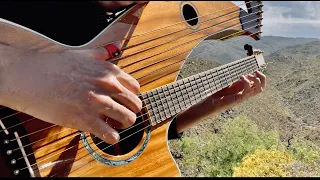Let It Be - (The Beatles) But it's on a Harp Guitar!