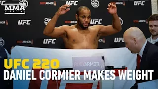 UFC 220 Weigh-Ins: Daniel Cormier Makes Weight - MMA Fighting