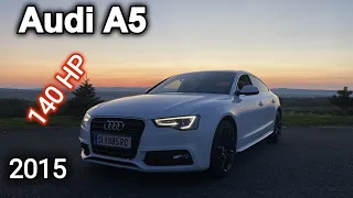 Prezentare Audi A5 2 0 TDI 140 HP din anul 2015