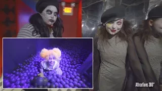 [4K] Haunted Circus with Ball Pit - Queen Mary's Dark Harbor 2017