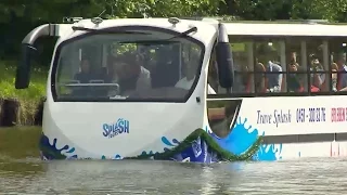 „Splashtours“: Lübeck hat jetzt einen Amphibienbus